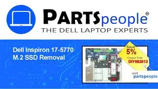 Dell Inspiron 17-5770 (P35E001) M.2 SSD How-To Video Tutorial