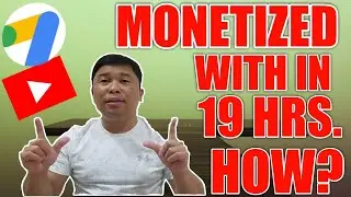PAANO MA MONETIZED SA LOOB NG 19 HOURS