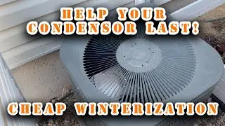 AC Condenser Winterization