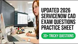 ServiceNow CAD Exam Prep 2026 | New Certified Application Developer Practice Questions