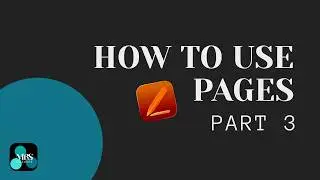 How to use Apple Pages | Part 3 -  Inserting Page Numbers