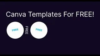Canva Templates For FREE!