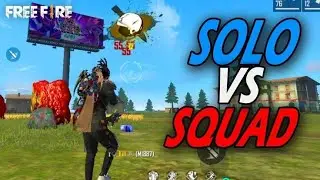 Best Solo Vs Squad Gameplay Ever in free fire  💪 Most kills in a match | challenge to total gaming 😡