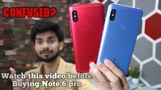 Redmi note 6 pro Red vd Blue | Matte shades of redmi note 6 pro | Which one to buy?