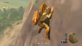 Zelda BotW - My Climbing Failson Link