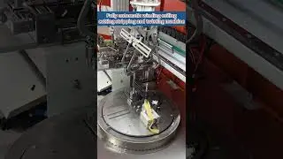Fully automatic wire cutting stripping 8 shape coil winding and twisting tie machine - Yuanhan