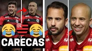 Jogadores do Flamengo SE FOSSEM CARECAS