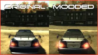 Need for Speed: Most Wanted - Original vs Xbox 360 Stuff Mod Comparison