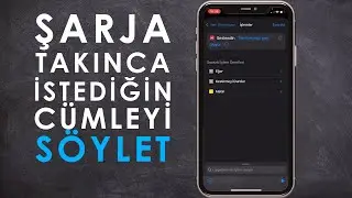 Şarja Takınca Konuşan iPhone - iPhone Şarja Bağlandı Sesli Bildirim Nasıl Yapılır?