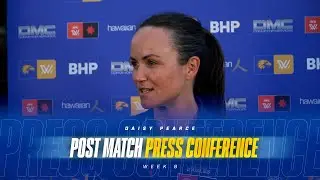Pearce post-match v Dockers