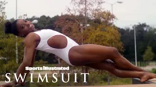 Simone Biles Shows Off Her Olympic Goddess Body In Houston | Uncovered | Sports Illustrated Swimsuit