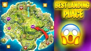 rank pushing best landing places in bermuda map | top 5 best landing place in free fire ||