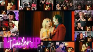 Joker 2: Folie à Deux - Official Trailer Reaction Mashup 🤡🔞 - Joaquin Phoenix - Lady Gaga - DC