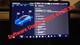 Tesla Software Update Version 2023.44.30.5.1 Post-Holiday update