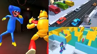 Poppy Vs Fredy Android 3D Game😱😱