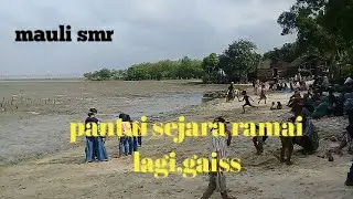 pantai sejara ramai kembali
