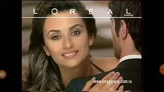 Реклама шампуня для повреждённых волос L'Oréal Paris Elseve с испанской актрисой Пенелопой Крус