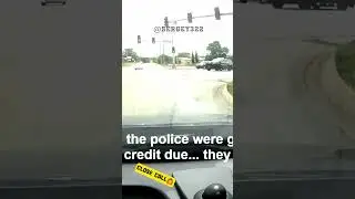 Almost T-BONED by POLICE TAHOE 🚔🚔