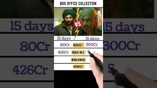 Gadar 2 Vs Jawan Movie Box Office Collection, Hit Or Flop