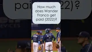 How much 💲 money does Wander Franco make?