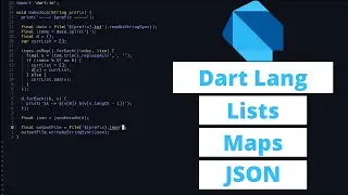 Dart Lang Lists Maps Files Beginner Tutorial