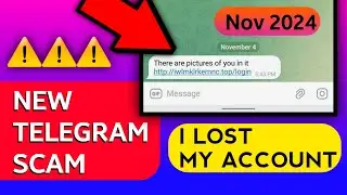 New telegram phishing attack, i lost my telegram account. New telegram scam 