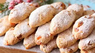 JUST IDEAL for treats and celebrations! Yummy curd cookies for Christmas 🎄. Quick for tea