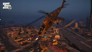 Savage helicopter dogfights police|gta5