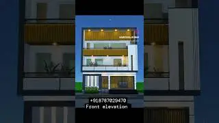 ❤️❤️❤️❤️❤️#youtubeshorts #youtube #frontelevation2d3d #interiordesign #exteriordesign