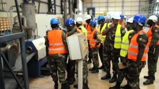 UPDF visits Roofings Rolling Mills