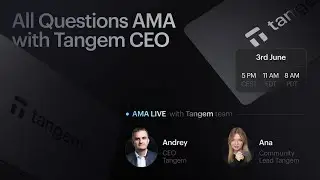 Tangem Team AMA | All Questions - Answered! With Tangem CEO