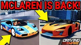 17 NEW MCLARENS are BACK in DRIVING EMPIRE!