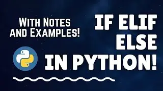 if .. elif .. else conditional statement in python with notes and example | Techie Programmer