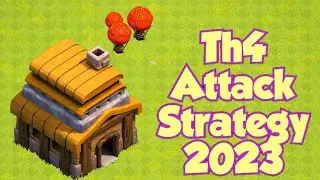 Th4 Attack Strategy in COC | Clash Of Clan Gameplay (COC)