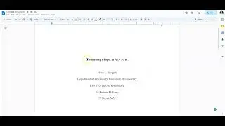 Formatting a 7th Edition APA Paper using Google Docs