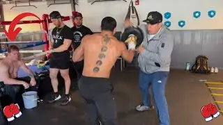 Teofimo Lopez SMASHING THE MITTS with EDDY REYNOSO