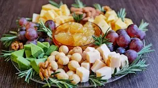 СЫРНАЯ ТАРЕЛКА 🧀 Как Подать СЫР На НОВОГОДНИЙ СТОЛ 🎄