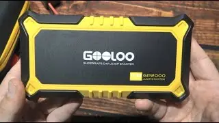 GooLoo GP2000 Jump Starter/Power Bank Kit Review!