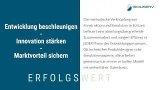 Innovationskraft und Effizienzsteigerung in der Produktentwicklung