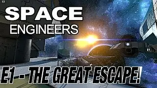 Space Engineers - E1 - Campaign Mode Survival! Let's Save the Galaxy!