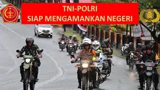 TNI-POLRI Unjuk Kekuatan !!! Kabupaten Biak Numfor Aman.