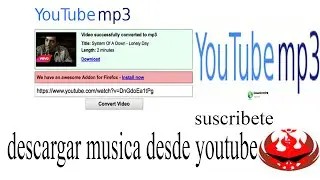 descargar musica desde youtube 2016