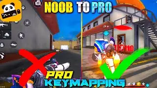 ⌨️New Player Key Mapping Tutorial || Panda Mouse Pro 🐼 || Garena Free Fire