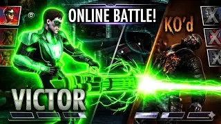 Injustice gods among us | Online Battle Gameplay! | 🎯 Green Lantern VS Bane | @UltimateGamerzArena 