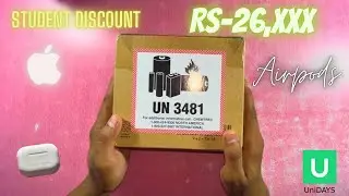 Unboxing Airpods Pro 2nd Gen 2022 || University Offer Apple || Worth of 26,000 || Engraved by Apple