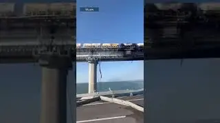 разрушен Крымский мост