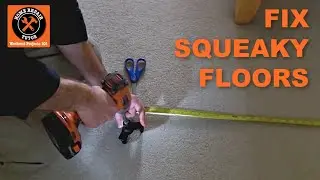 Fix Squeaky Floors with the Squeeeeek No More Floor Repair Kit