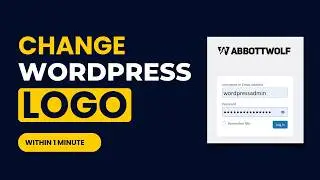 How To Change WordPress Login Page Logo 2024 | Remove WordPress Logo From Login Page
