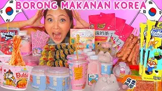 WHOLESALE FOOD AT KOREAN SUPERMARKETS 🇰🇷🥳 MILK SLIME, RABBIT JELLY, BOBA POPCORN 😱