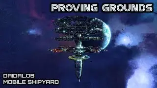 Battlestar Galactica: Daidalos Mobile Shipyard - Deadlock Proving Grounds - Spacedock